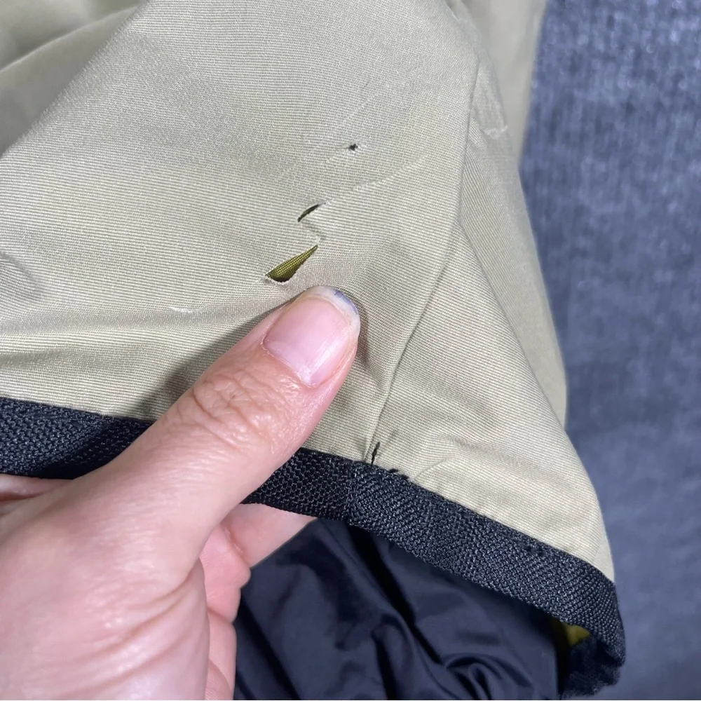 Columbia Men Medium Tan Convert Pull On Cargo Hiking Camping Outdoor Lined Pants
